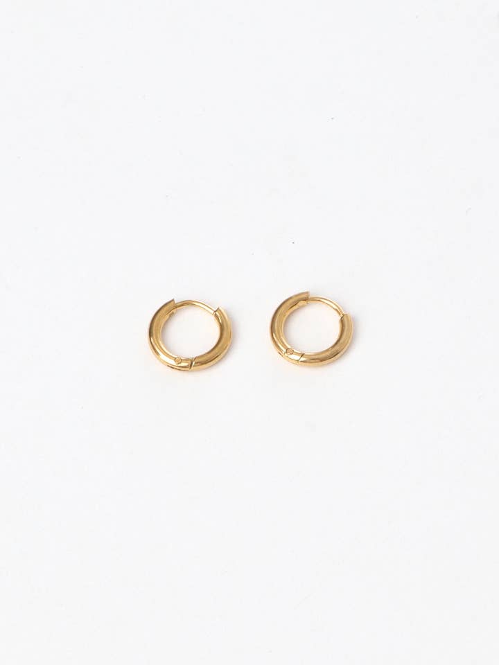 Argola de 10mm Dourada Sid por atacado de About November