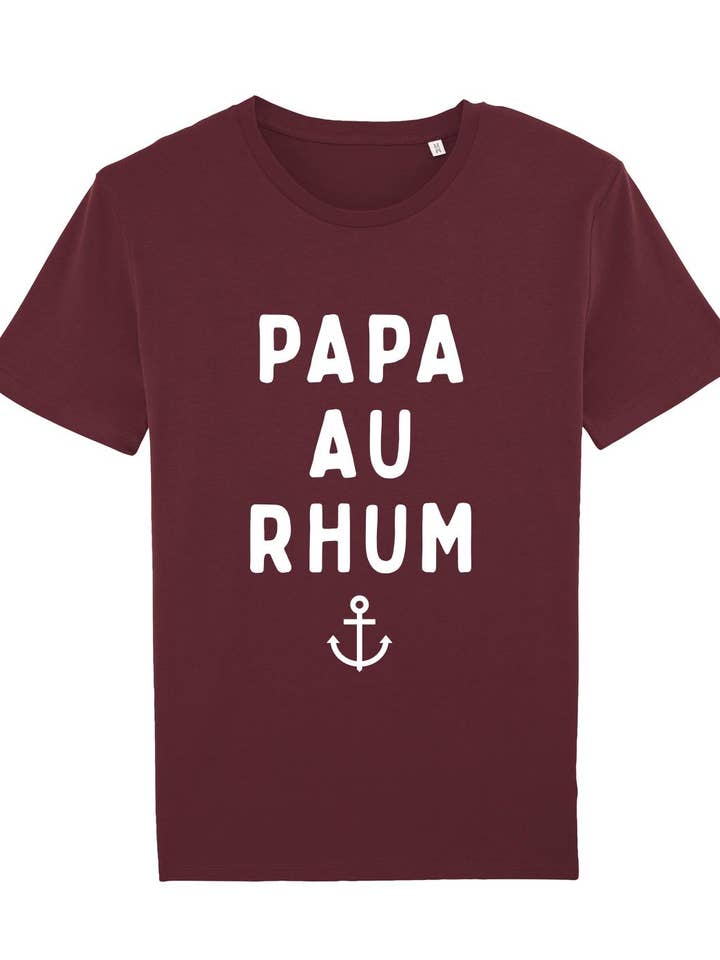 T-shirt da uomo per adulti - Papa au Rum per la vendita all'ingrosso da parte di Koloris