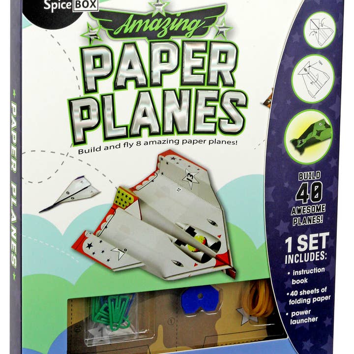 Lass uns Papierflugzeuge bauen für den Großhandel von SpiceBox Product Development LTD