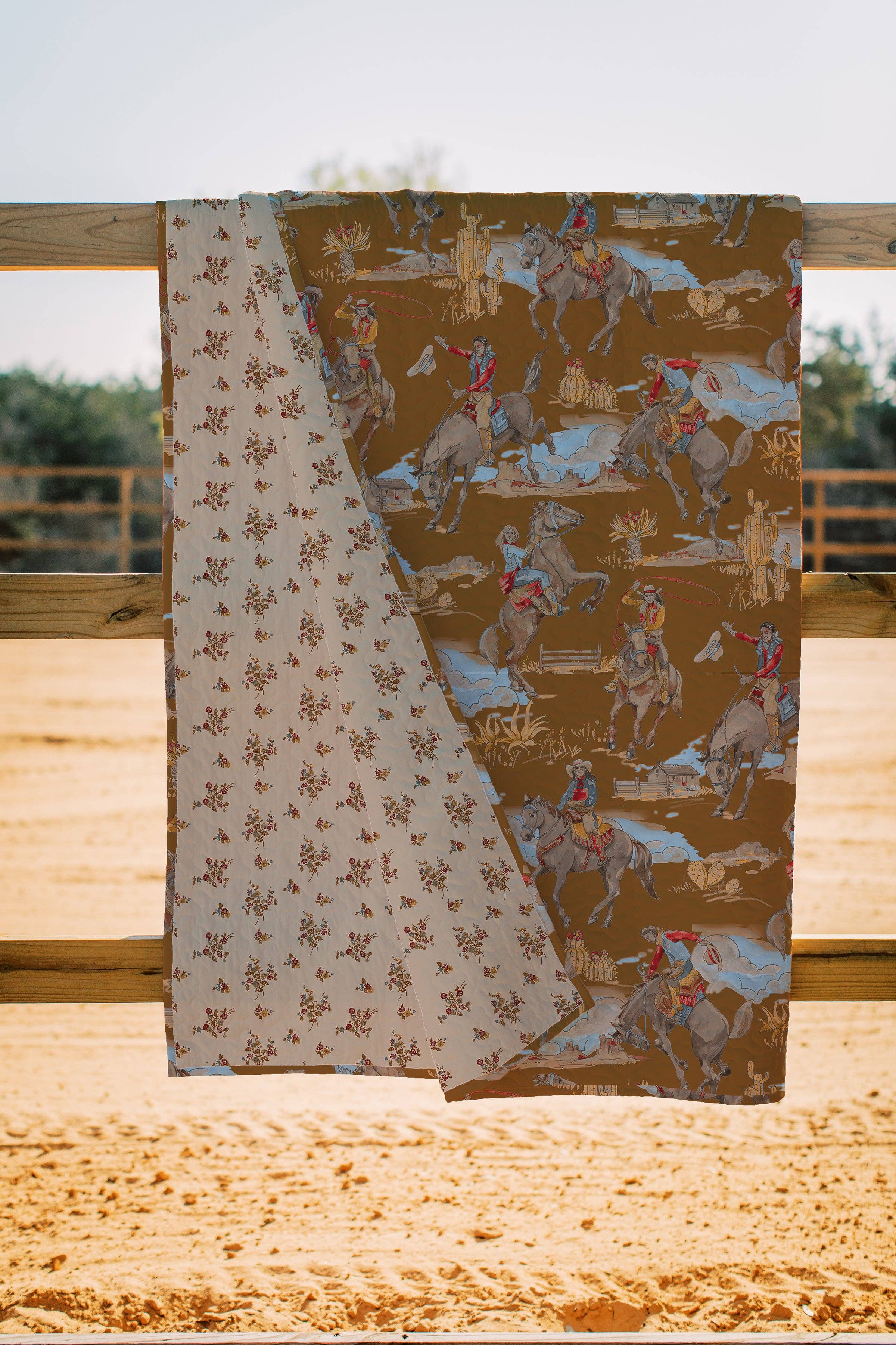 Ida Mae Home - Wholesale Quilt - Birdie Gold Quilt0