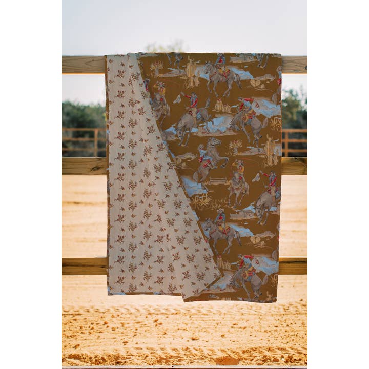 Ida Mae Home – Großhandel Bettdecke – Birdie Gold Steppdecke