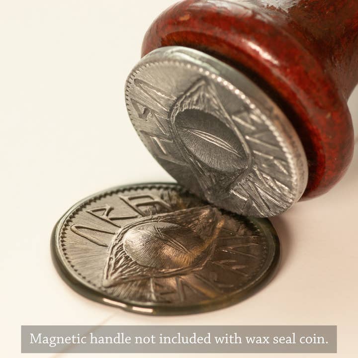Eye of SAURON Wax Seal Coin for wholesale by Shire Post Mint