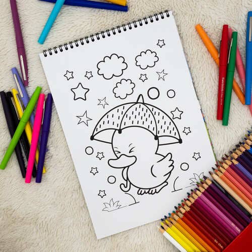 ColorFall Editions - Vendita all'ingrosso Libro da colorare e attività - Bambini e neonati - Simpatici animali da colorare per bambini Vol 11