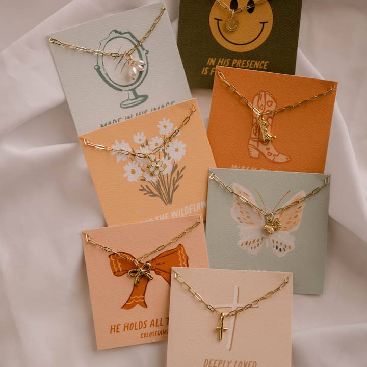 Dear Heart - Wholesale Pendant/Charm Necklace - Deeply Loved Fully Known Charm Necklace I Christian Jewelry4