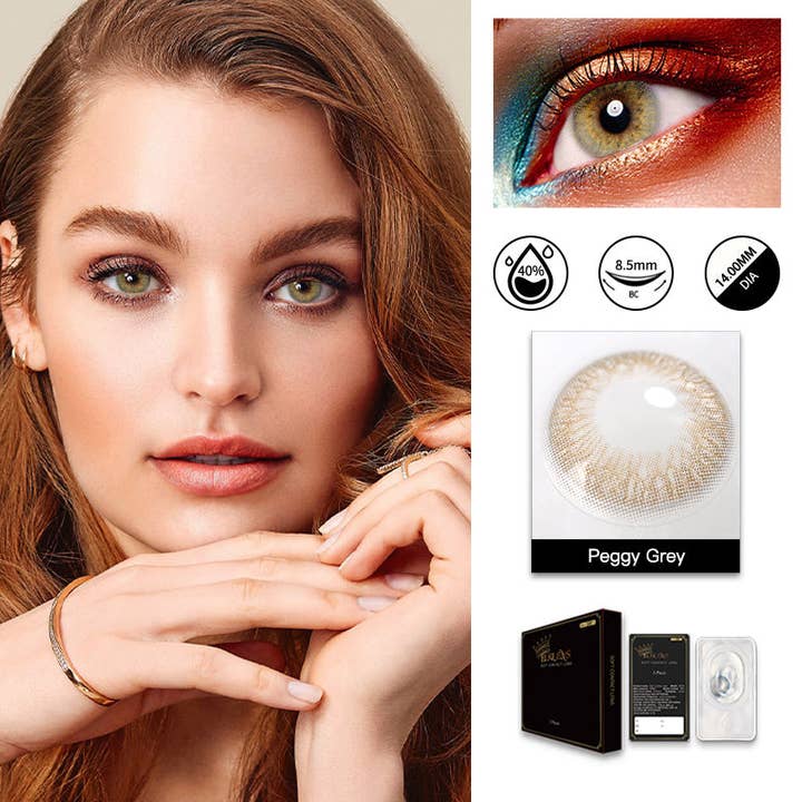 ELKLENS - Vente Lentilles de contact - Contact couleur gris Peggy ELKLENS4