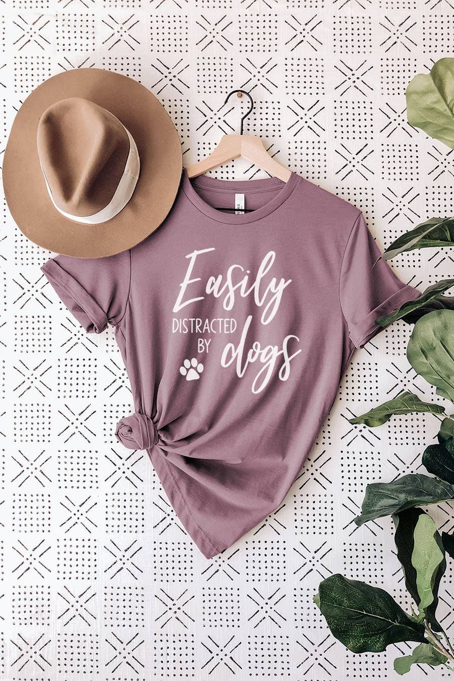 Bella Me - Venta al por mayor Camiseta serigrafiada - Mujer - Camiseta gráfica Easily Distracted By Dog4