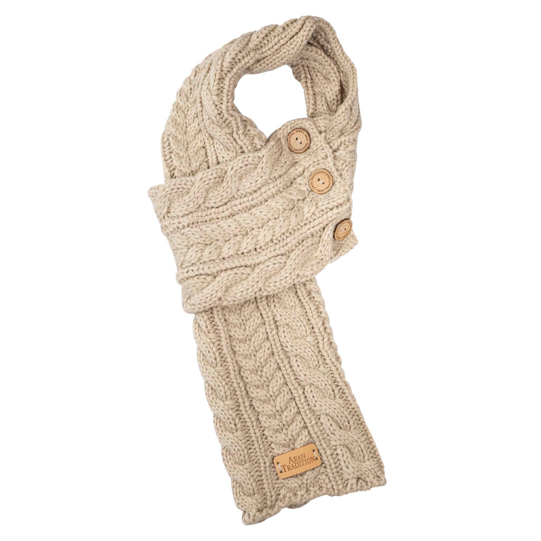 Eurostick - Wholesale Scarf - Women's - Aran Cable Button Wrap Scarf28