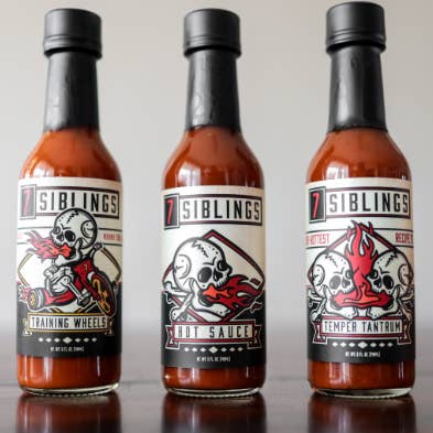 7 Siblings – wholesale Stark sås – 7 Syskon Original Hot Sauce0