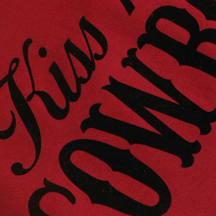 Fashion City - Wholesale Graphic Sweatshirt - Women's - KISS ME COWBOY Heavyweight Crewneck Sweatshirt11