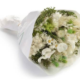Chaton Et Monsieur Ours - Wholesale Dried/Pressed Flowers - PASTEL DRIED FLOWER BOUQUET9