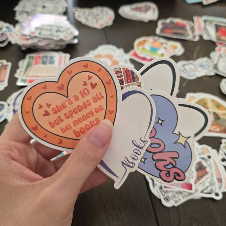 Creative By Sanchez - Vente Autocollant - Pack d'autocollants de lecture, 15 autocollants par pack5