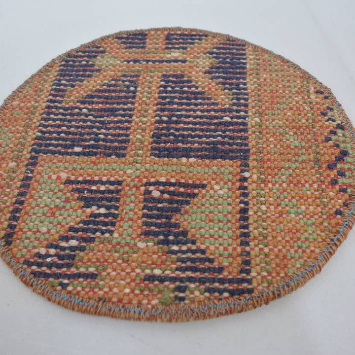 Kilim Pillow Decors - Wholesale Coasters - Set of 6 Kilim Supla Kitchen Decor Underplates & Coasters5