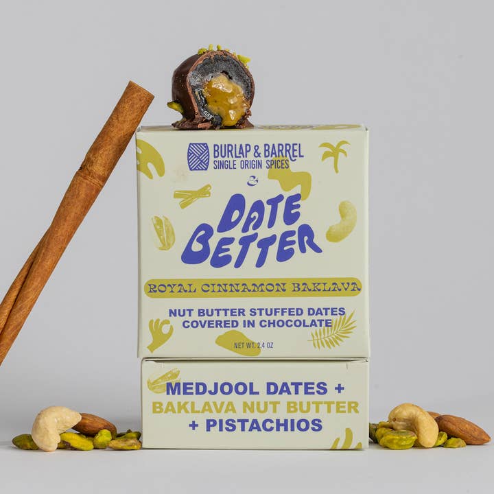 Date Better Snacks - Wholesale Chocolate Covered Sweets - Royal Cinnamon Baklava