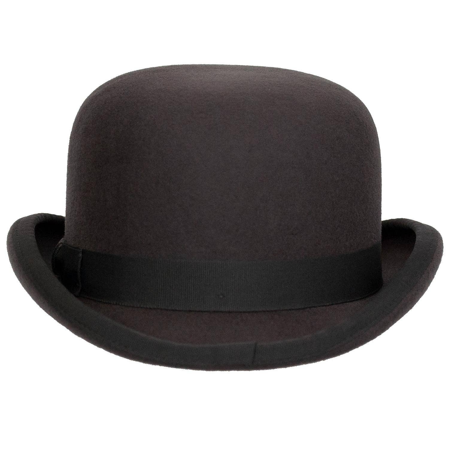 Levine Hat Company - Vente Chapeau melon – homme - Chapeau Derby en laine Fleming par 9th Street Hats8