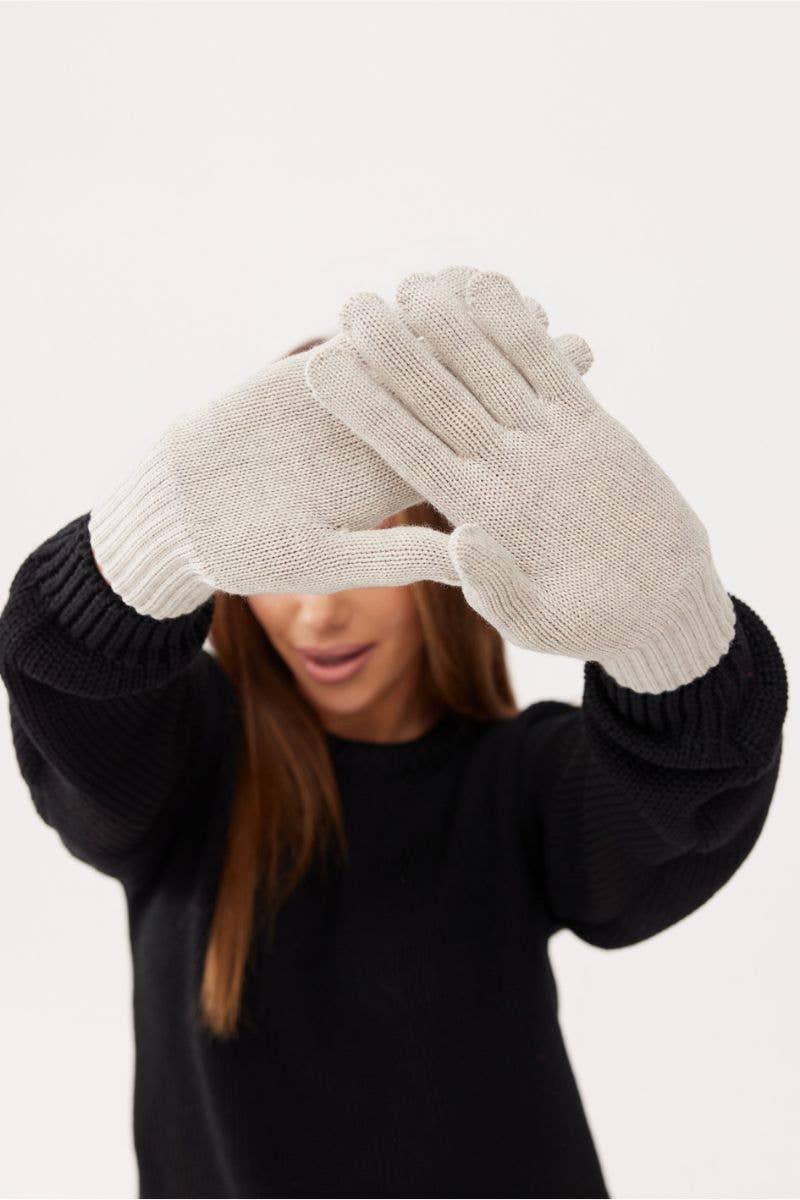 Ander - Wholesale Gloves - Women's - Women's single gloves 100% merino wool - CLASSY8
