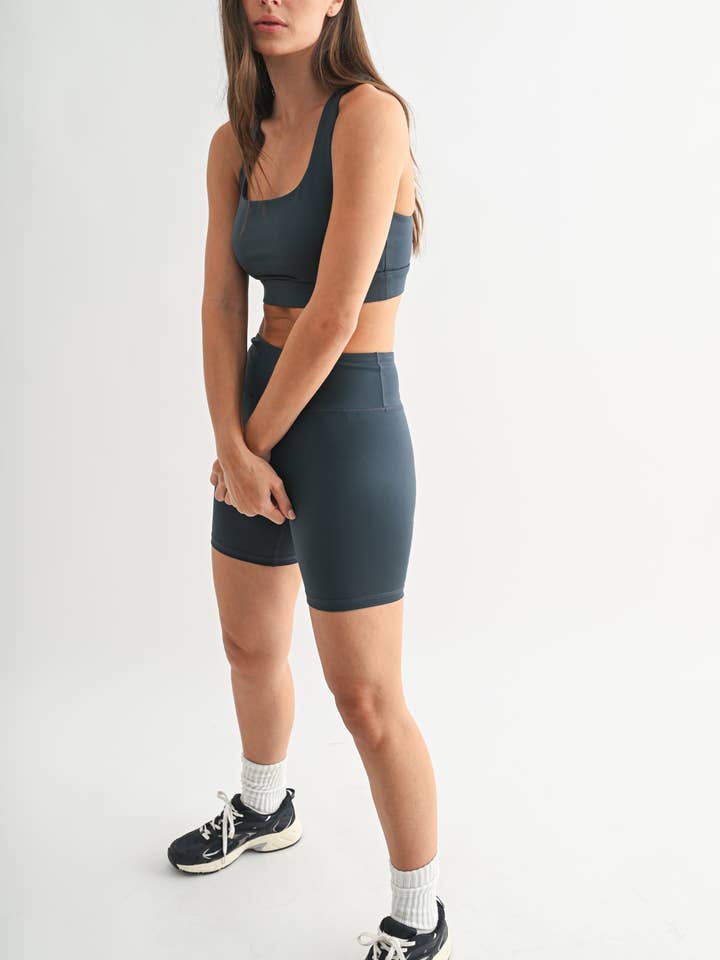 Mono B - Wholesale Athletic Shorts - Women's - Newport FlexForm Biker Shorts33