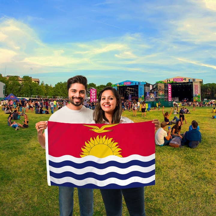 Flags Importer - Wholesale Flag - Kiribati Flag 2x3ft Poly2