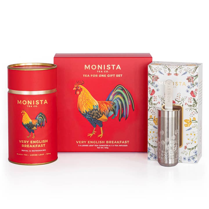 Tea for One Gift Set - Very English Breakfast for wholesale by Monista Tea Co.