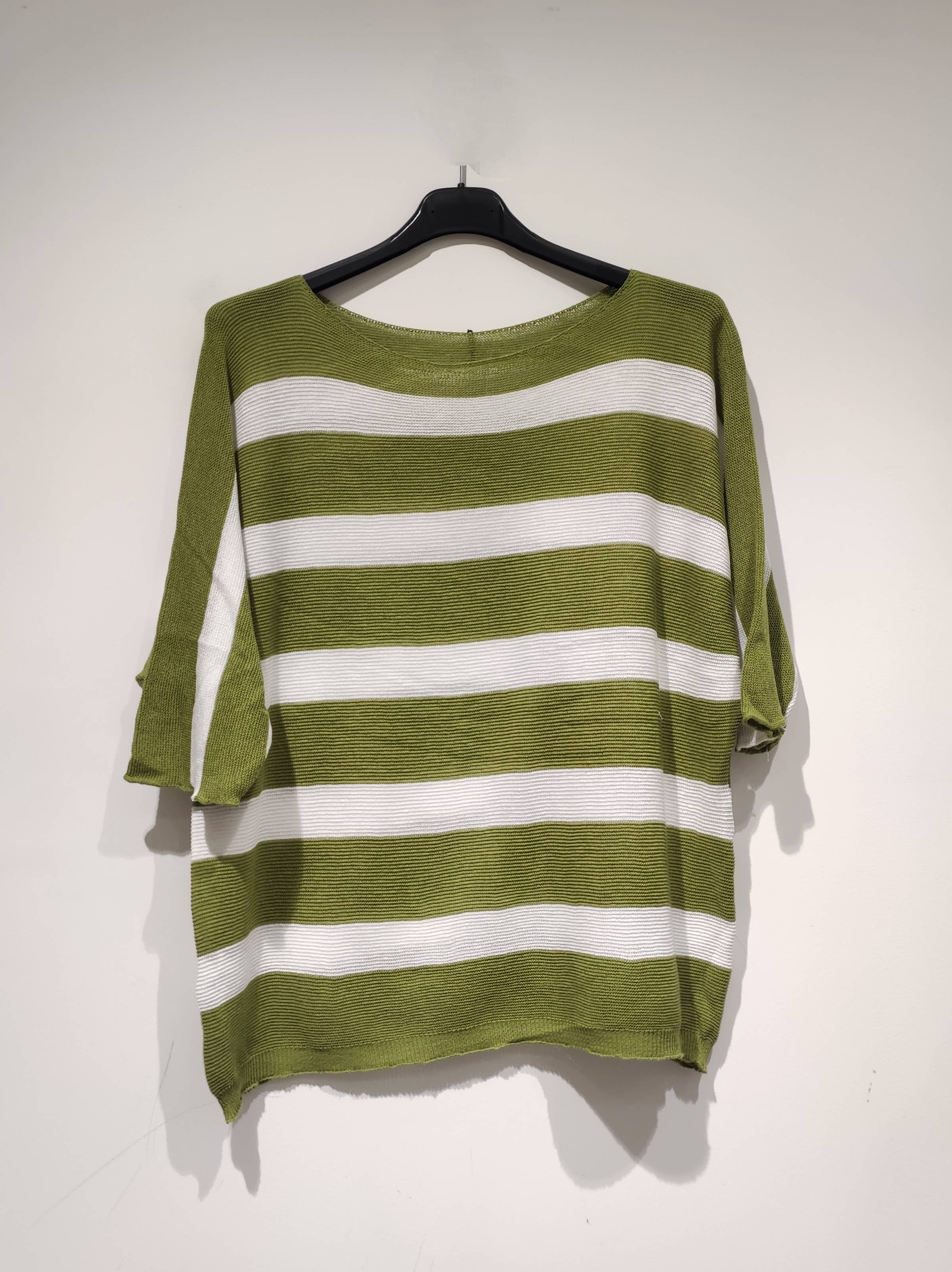 Pomelo paris - Vente Haut en maille – femme - ZILA Top à rayures15