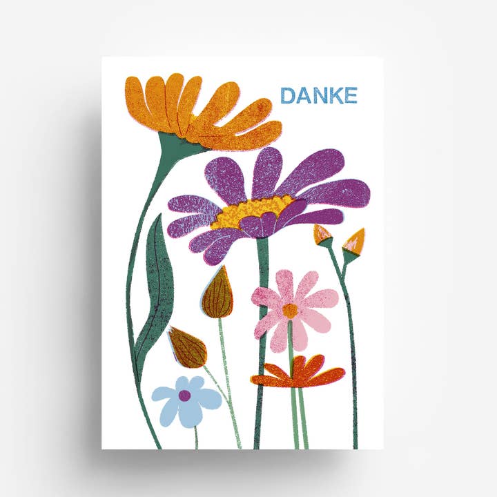 jungwiealt - Vendita all'ingrosso Cartoline - Cartolina Danke DIN A60