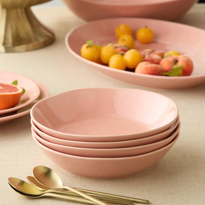 Öknen Ros Soppskål 24 cm x 5,7 cm 1,2 liter för wholesale av Certified International