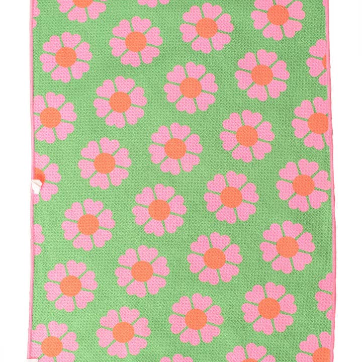 Rosa/Verde Carole: Asciugamano da Mano Reversibile in vendita all'ingrosso su Faire2