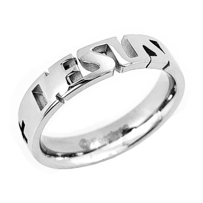 Jesus Ring for wholesale by Forgiven Jewelry