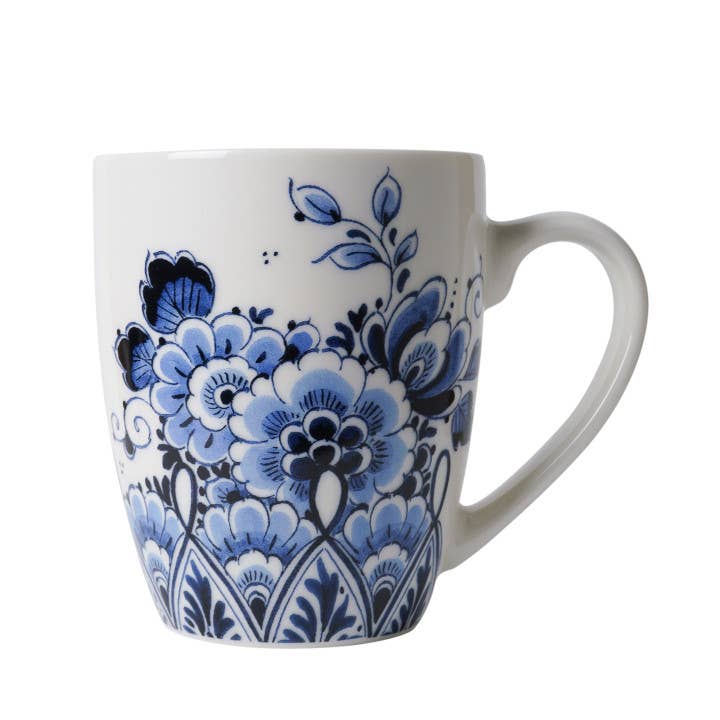 Flower Tea Mug for wholesale by Heinen Delfts Blauw