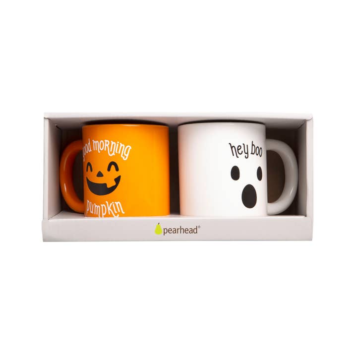 Pearhead - Wholesale Coffee Mug - Pumpkin & Ghost Halloween Mugs, Set of 26