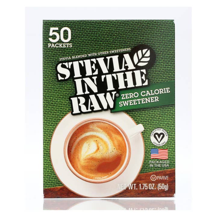 Ware Spark - Wholesale Sugar/Sweetener - Stevia In The Raw Sweetener - Packets - Case Of 12 - 50 Count