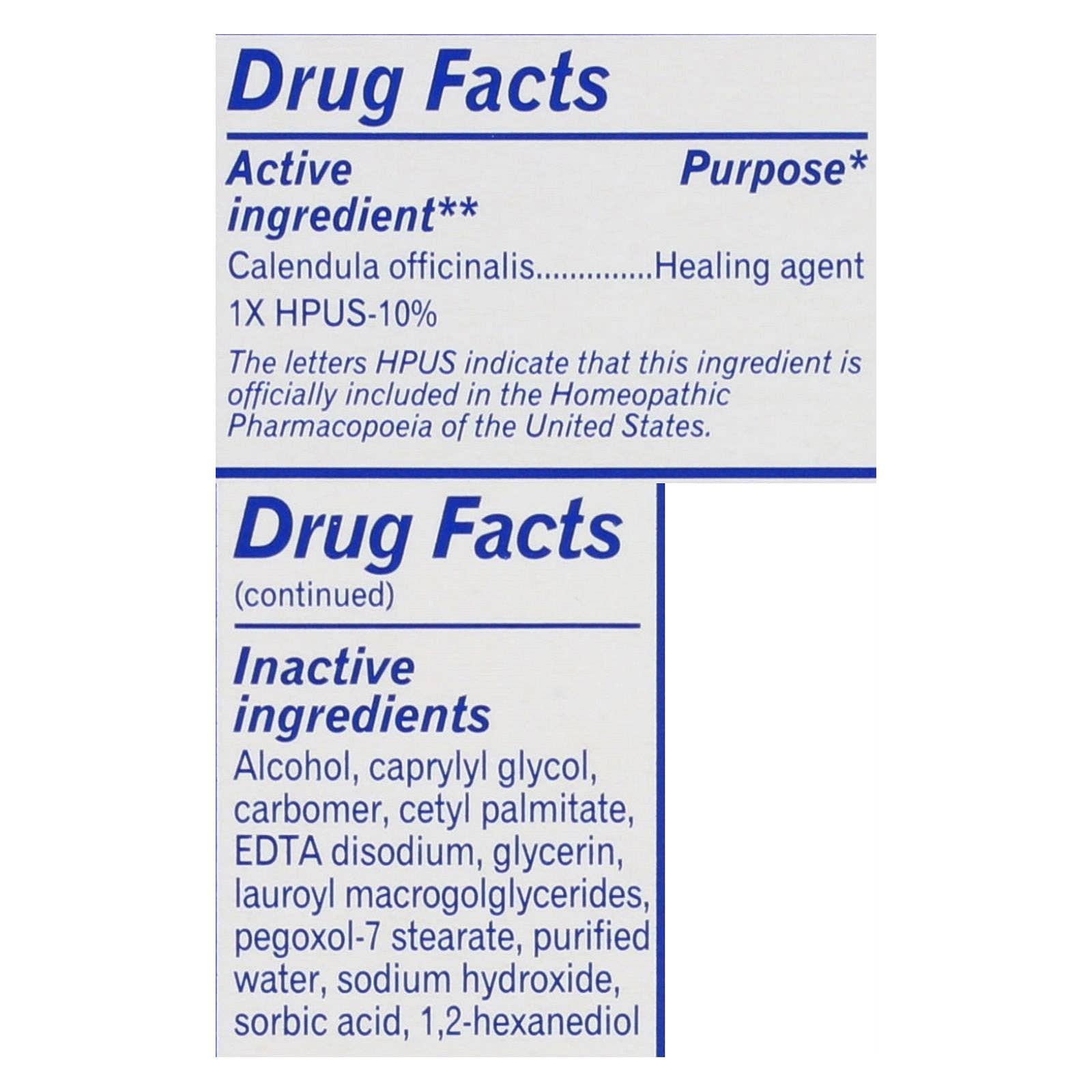 Everyday Supply Co - Wholesale Healing Salve/Balm/Cream - Boiron - Calendula Cream - 2.5 Oz1