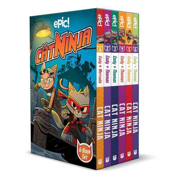 Cat Ninja Box Set Books 1–6 by Matthew Cody for wholesale by Simon & Schuster
