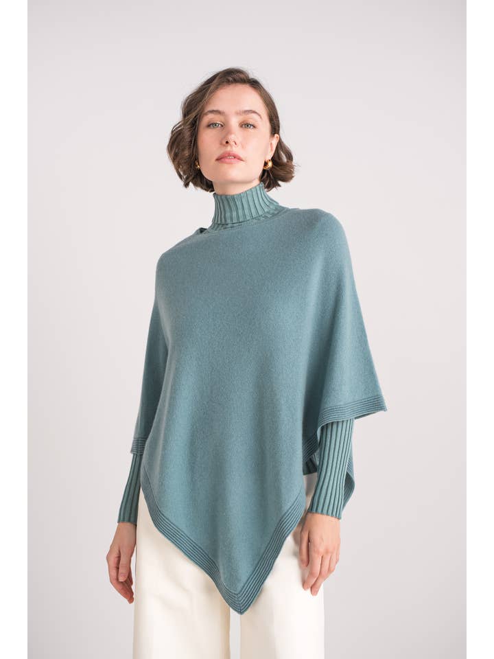 jw.atelier - Vendita all'ingrosso Poncho - Donna - Poncho 100% cashmere15