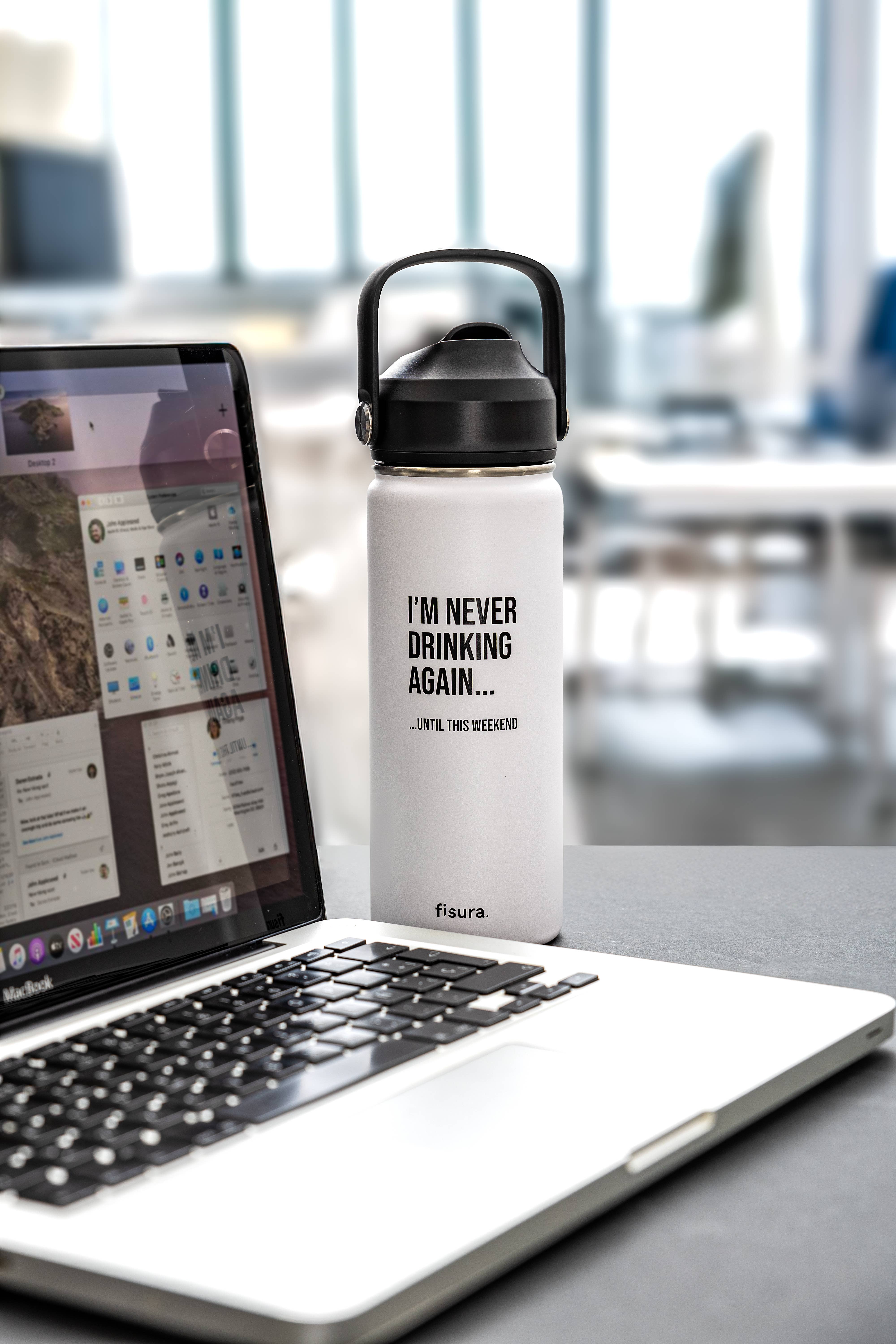 Fisura - Wholesale Water Bottle - Thermos "I'm never drinking again" 500ml4
