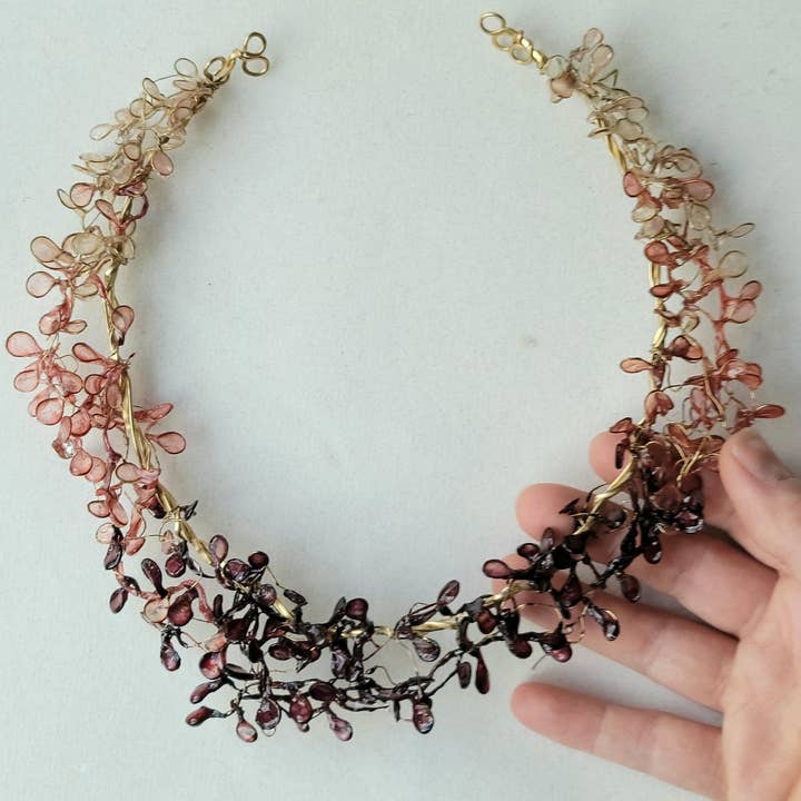 Cherry Blossom Crown, Gold-filled for wholesale by Verso