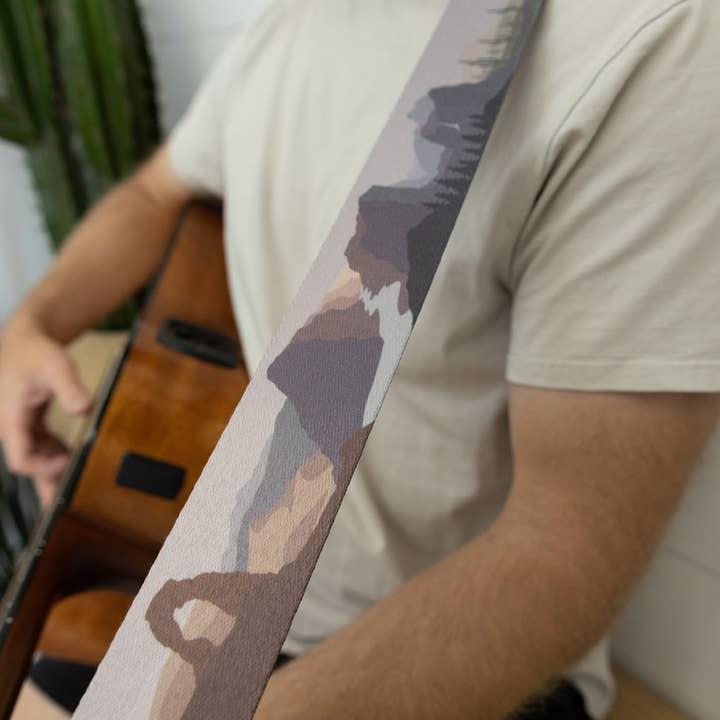 Guitar Strap - Parks in Color - National Park Design for wholesale by Wildtree