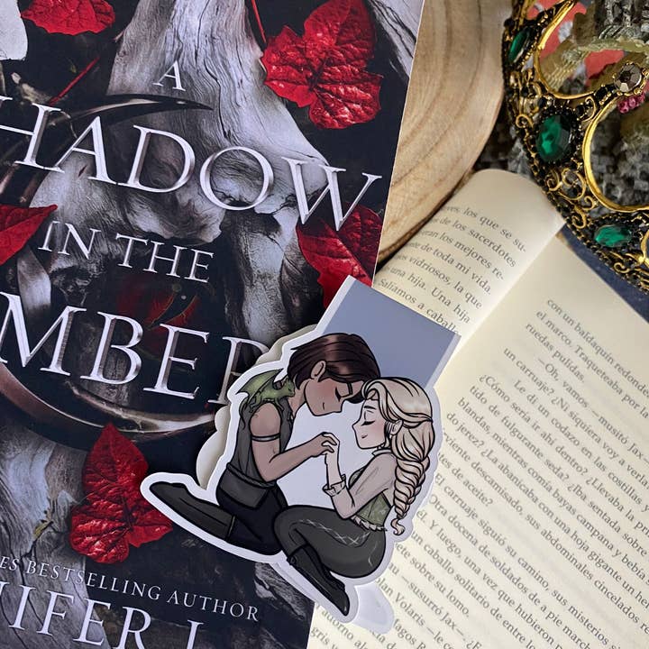 Alsace’s Art - Wholesale Bookmark - Asite Magnetic Bookmark : Seraphena Y Nyktos2