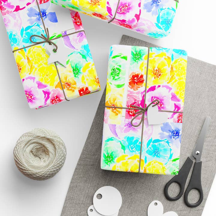 Roze Regenboog van Hoop Cadeaupapier voor wholesale door Oceane's Echo