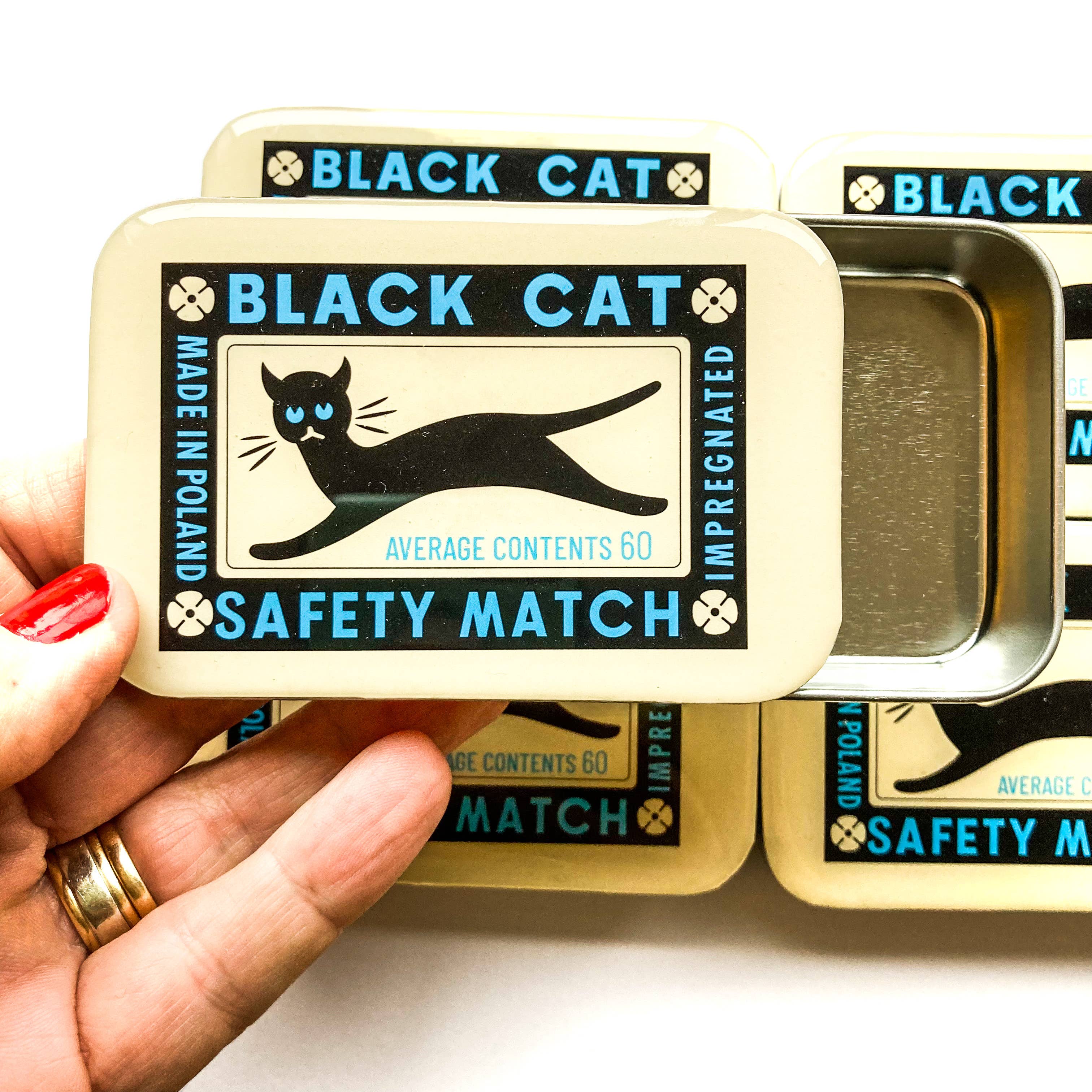 Firefly Notes - Wholesale Knitting/Crochet Supplies - Black cat notions tin3
