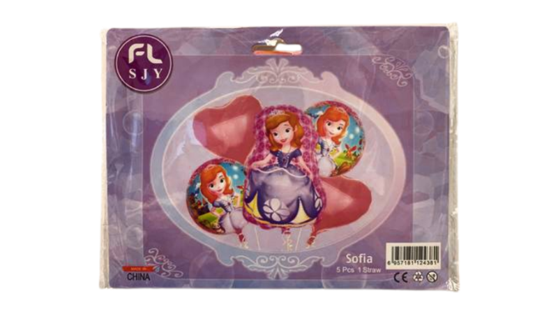 My Wholesale Warehouse - Wholesale Balloon - Large 5pc Happy Birthday Cartoons Character Balloons - 28 Options!20