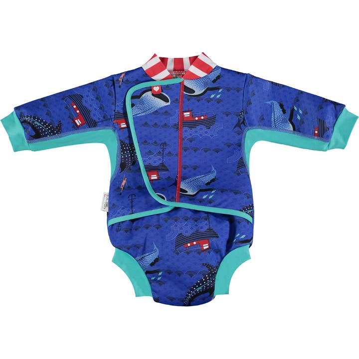 Close - Wholesale One Piece Swimsuit - Baby - Close Pop-in Baby Cosy/Swimsuit with Integrated Swim Nappy
