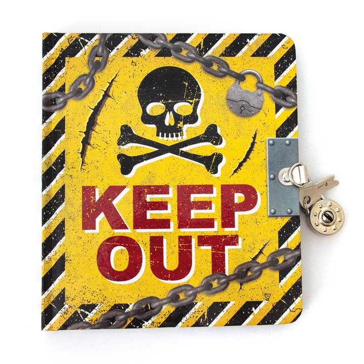 Paper House Productions - Wholesale Journal/Diary - Keep Out Invisible Ink Diary0