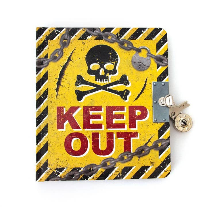 Paper House Productions - Wholesale Journal/Diary - Keep Out Invisible Ink Diary