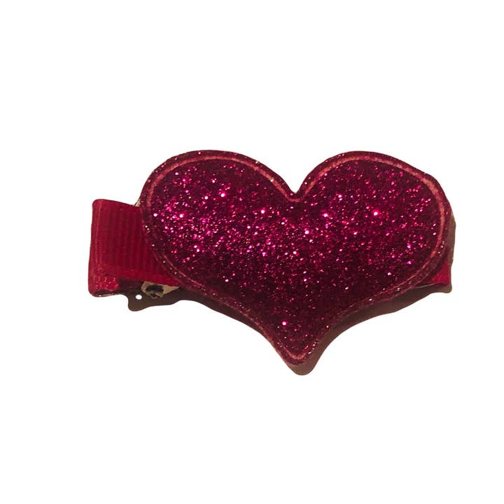 Sparkle Sisters by Couture Clips – Clips para cabelo - Criança por atacado – Grampos de cabelo Sparkle Heart7