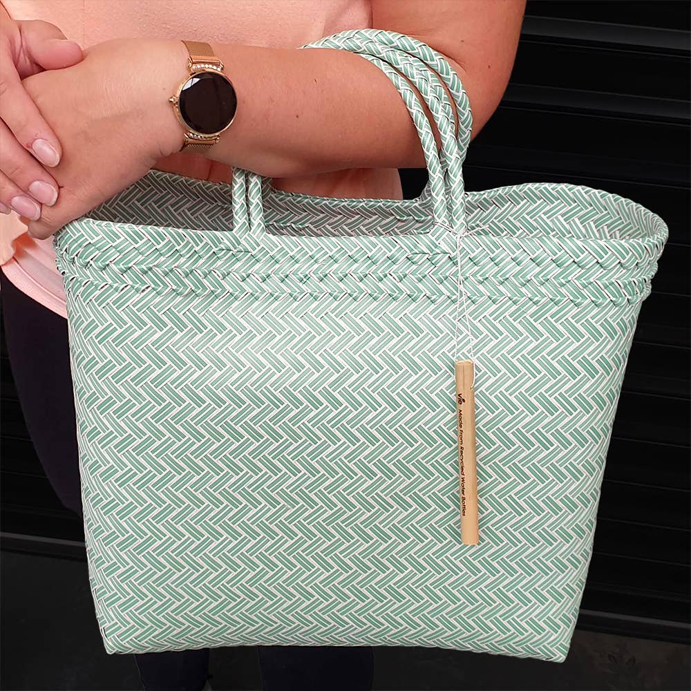 VIE - Wholesale Beach Bag - Recycled Plastic Woven Beach/Tote Bag21