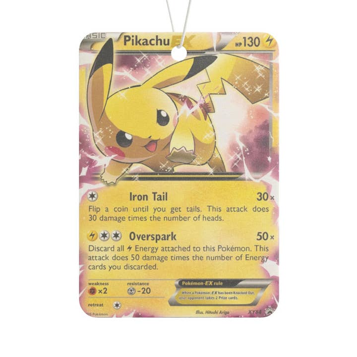 Désodorisant de voiture Pikachu - Parfum ananas pour la vente par CultPOP