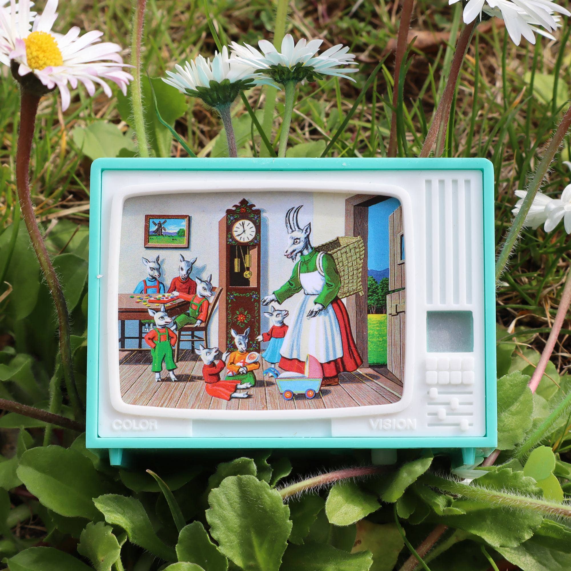 Tribal Trade GmbH - Wholesale Decorative Figurine - Watch Click-TV Fairy Wolf and the Seven Little Goats8