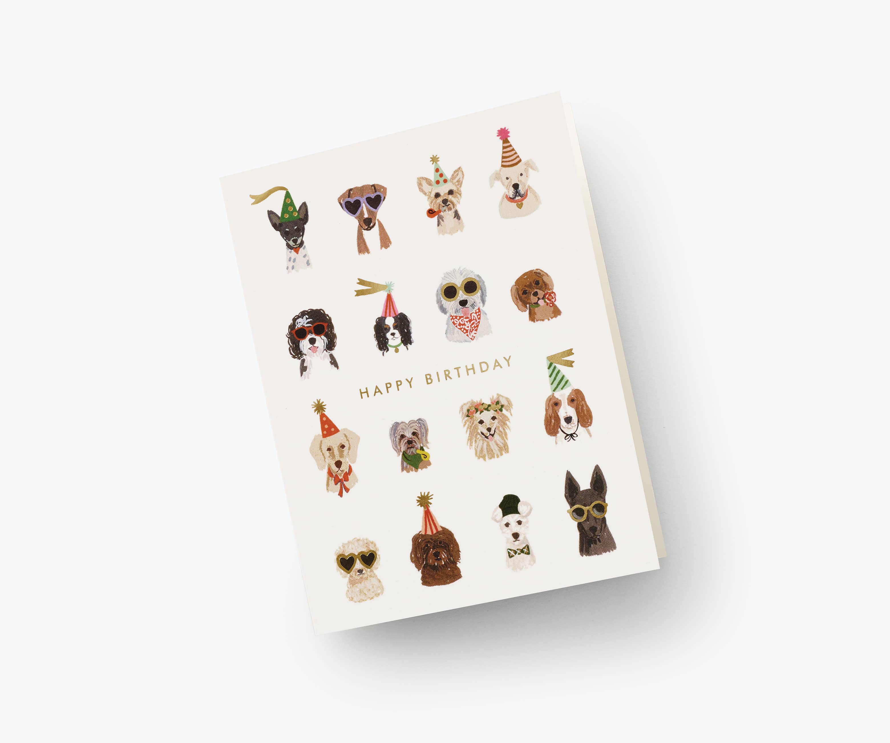 Rifle Paper Co. - Wholesale Birthday Card - Party Pups Birthday Card1