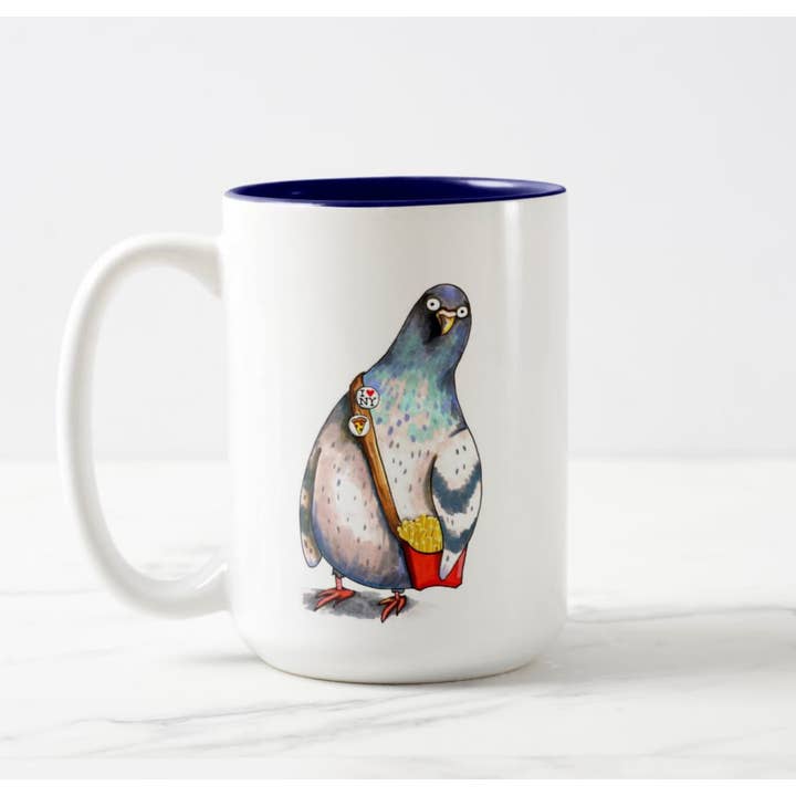 Lemon Zesty - Wholesale Coffee Mug - New York City Pigeon Mug