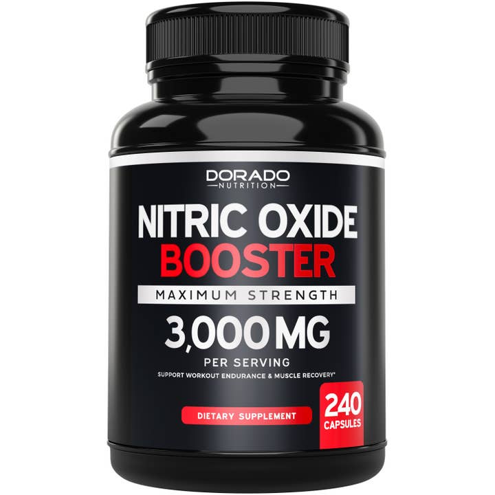 DORADO NUTRITION Nitric Oxide Supplement - 240 Capsule for wholesale by Dorado Nutrition